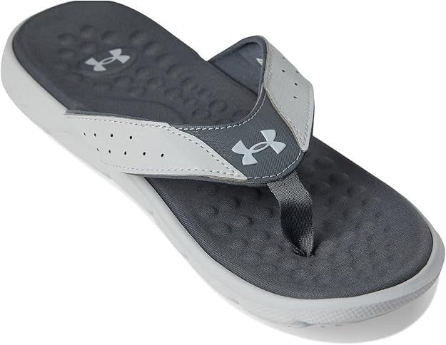 Under Armour UA Ignite Pro - Men’s Size 11 - Flip Flops Gray 3026026 NEW