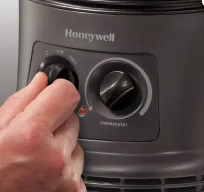 Honeywell HHF360B 1500W 360˚ Surround Indoor Heater Black