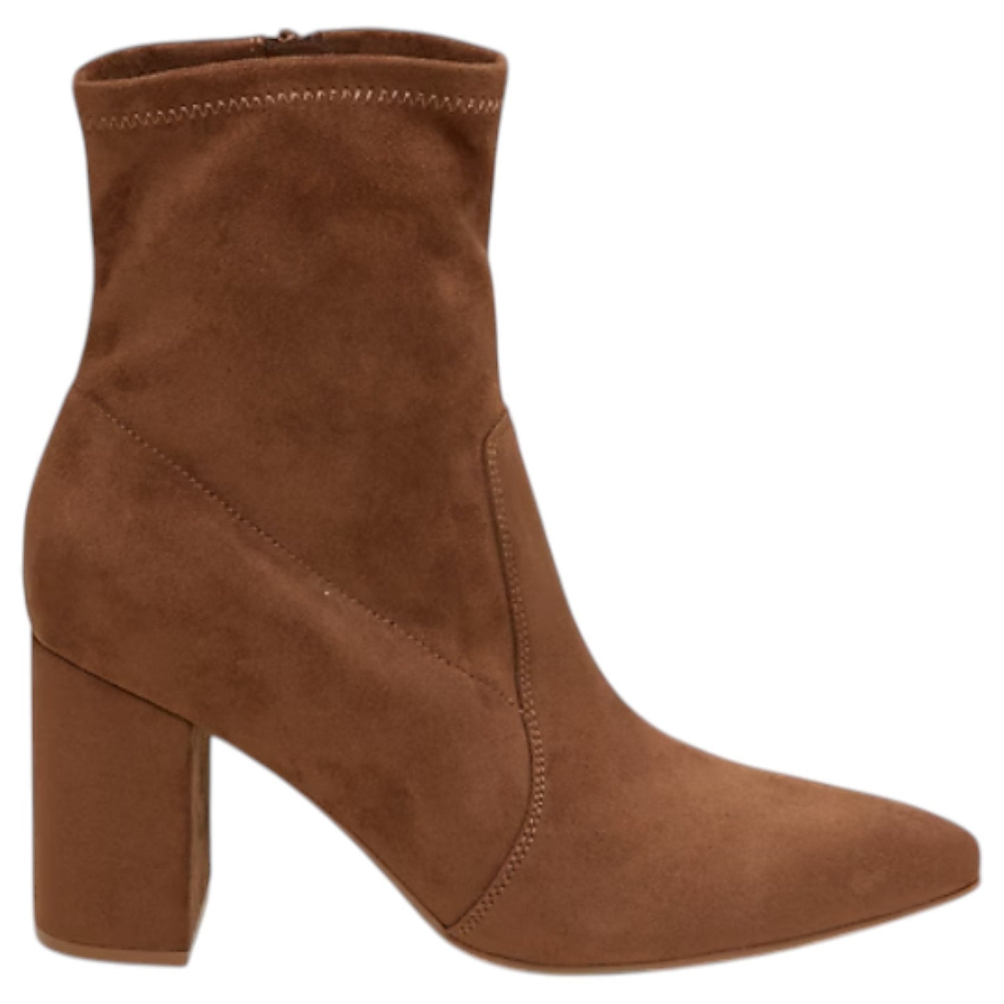 Old Navy Women's Faux-Suede Heeled Boots | #788052 | Side Zipper | Size 7 & 8