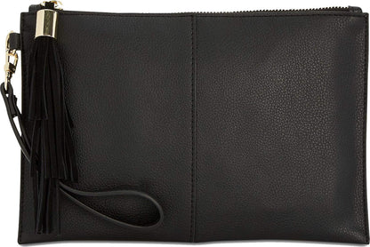 INC International Concepts Women's Natural I.n.c. Small Molyy Party Clutch Black