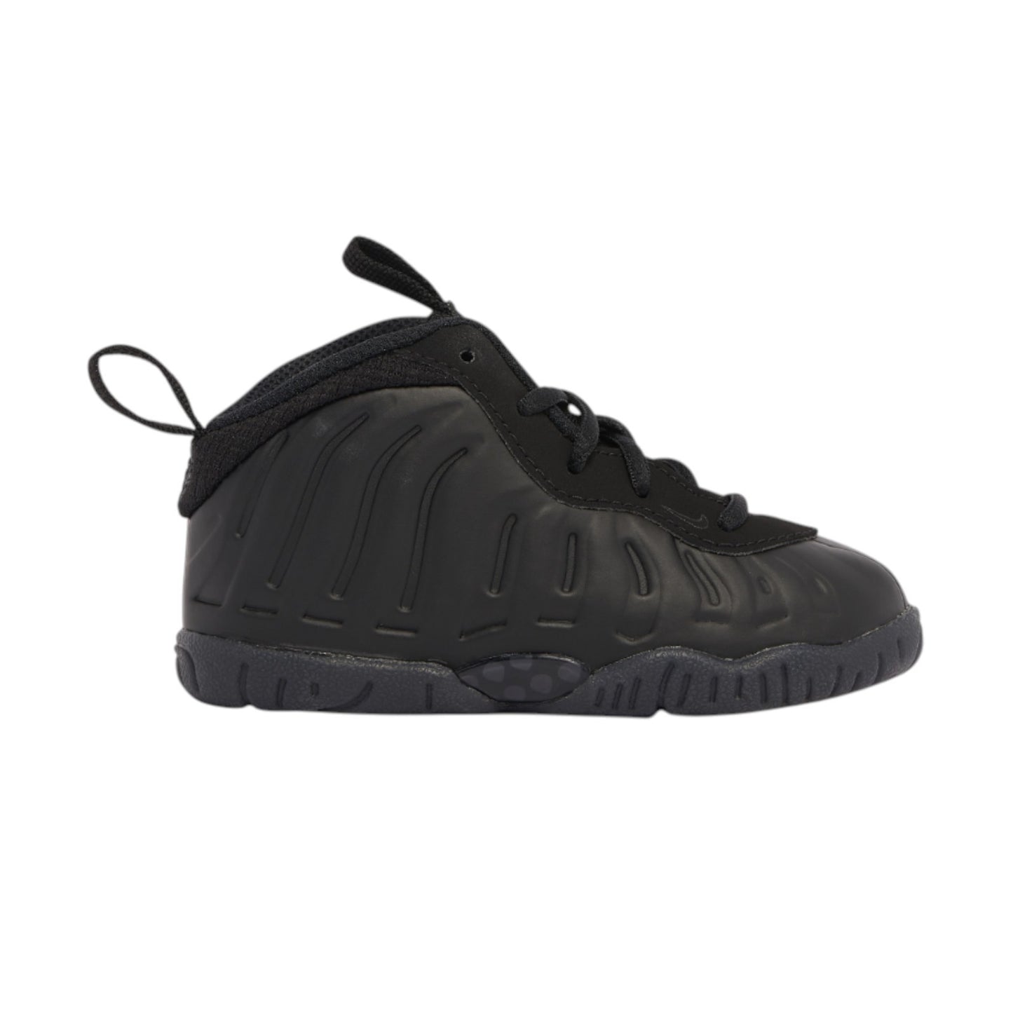 Nike Little Posite One Anthracite Black Sneakers, Size 1Y FN7314-001