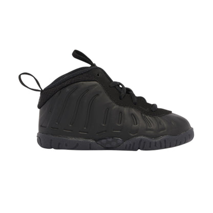 Nike Little Posite One Anthracite Black Sneakers, Size 1Y FN7314-001