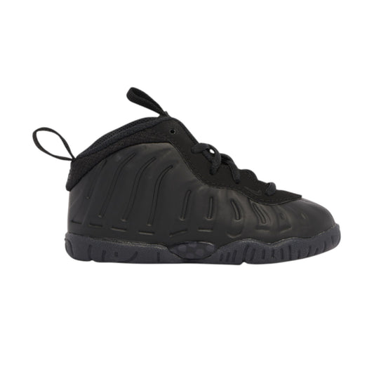 Nike Little Posite One Anthracite Black Sneakers, Size 1Y FN7314-001