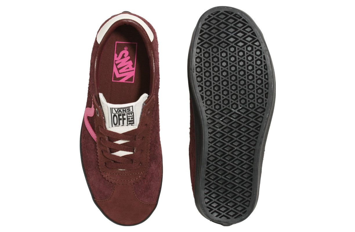 Vans Sport Low Suede M - 6.5, W - 8.5 Sneakers Pop Brown Pink Ivory Skater Shoes