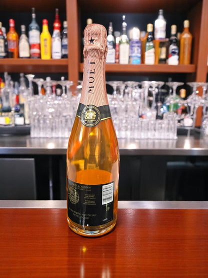 Moet & Chandon Nectar Imperial Rose Champagne Dummy Empty Bottle Prop 750ml