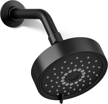 Kohler K-22170-G-BL Purist® 1.75 gpm multifunction showerhead Matte Black