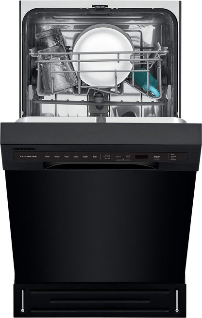 Frigidaire 18 in. ADA Compact Front Control Dishwasher with Dual Spray Arms, 52