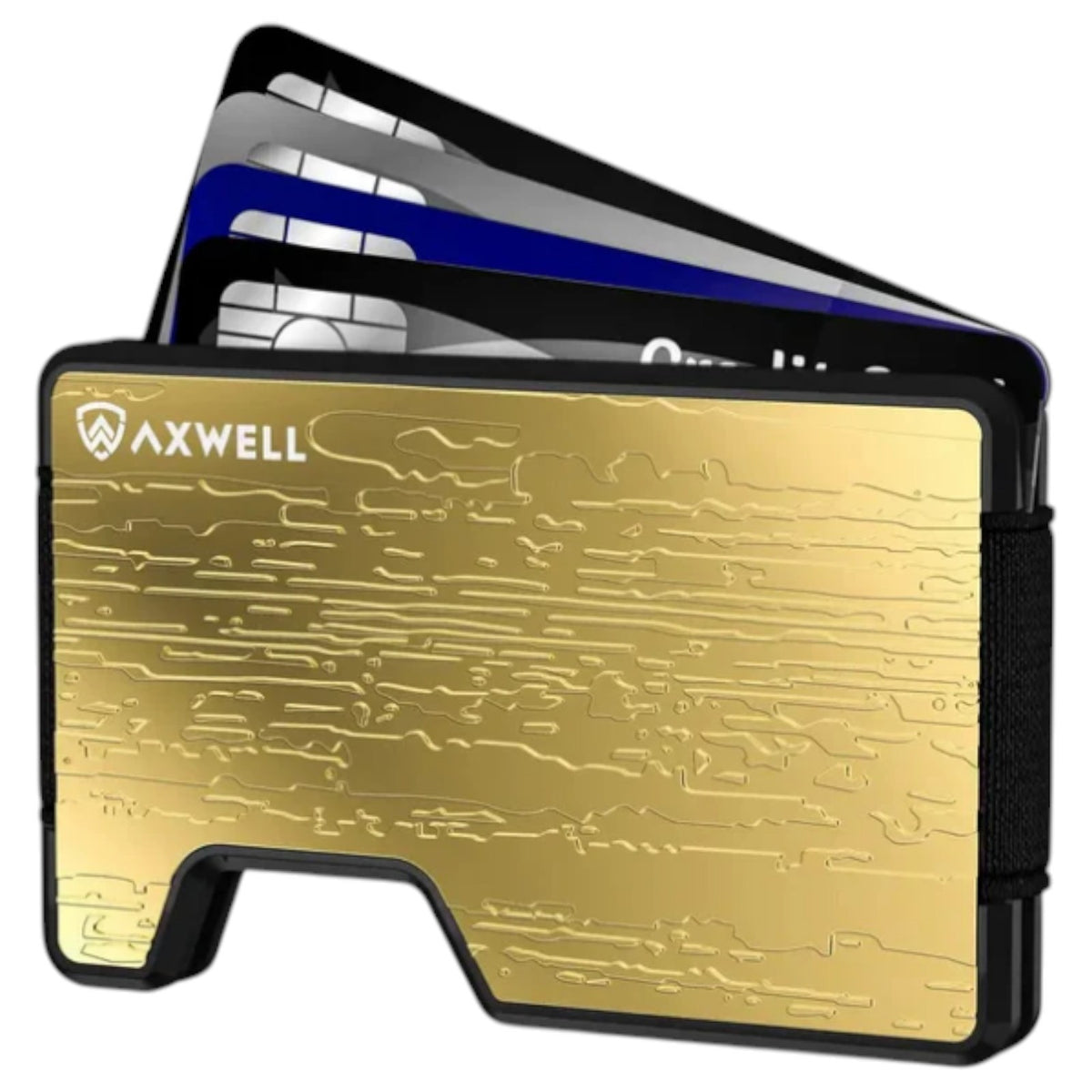 Axwell Wallet - Metal Wallet - RFID-blocking - Brand New In Box