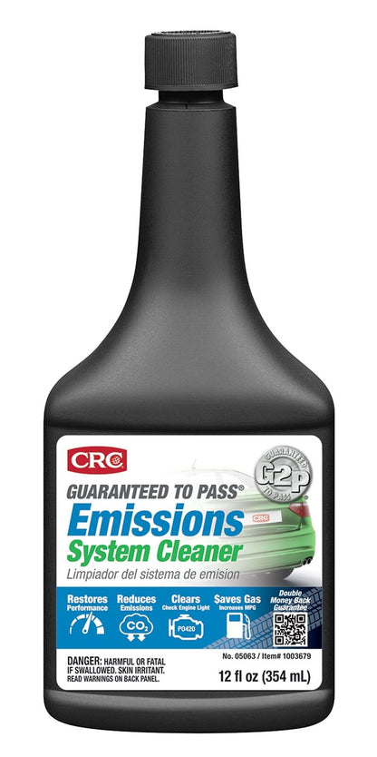 CRC Guaranteed to Pass Emissions Test Formula, 12 Fluid Ounce