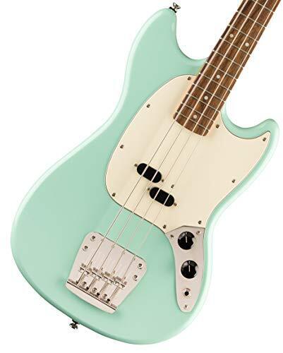 Squier Classic Vibe 50s Mustang Bass, Surf Green, Laurel Fingerboard