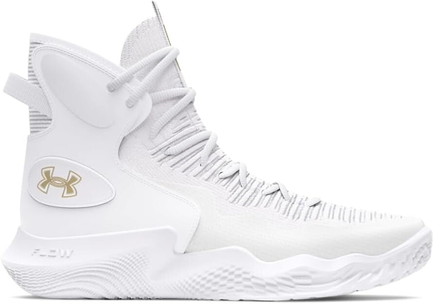 Under Armour Flow Ace Volleyball Shoes Women’s Hi & Low White/Gold & White/Navy