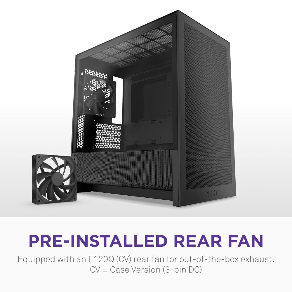 NZXT H510 Elite - CA-H510E-B1 - Premium Mid-Tower ATX Case PC Gaming Case - Dua