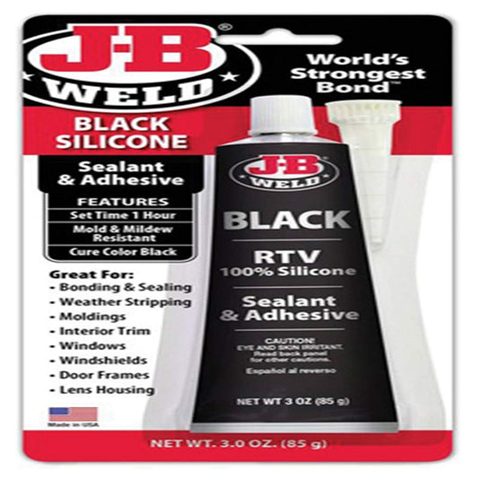 J-B Weld Black RTV Sealant - 3 oz.