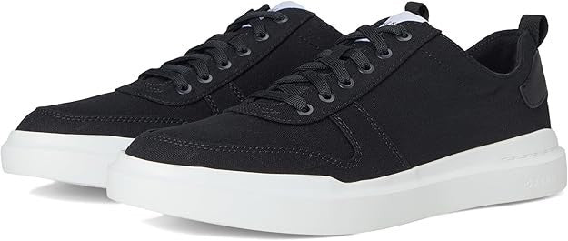 New Cole Haan Mens Grandpro Rally Canvas Court Sneakers - Black or Indigo