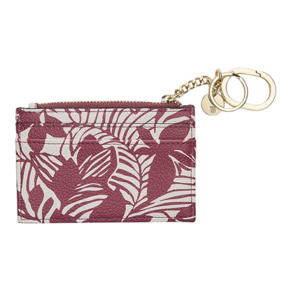 Victoria's Secret classic card case keychain wallet in Floral