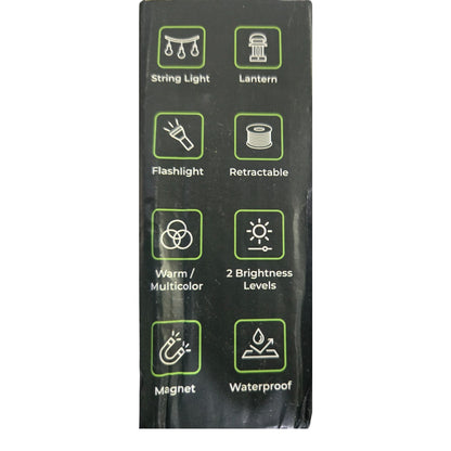 Camping Lights String Camp Lantern Better Retractable Waterproof Glowmate 4 i...