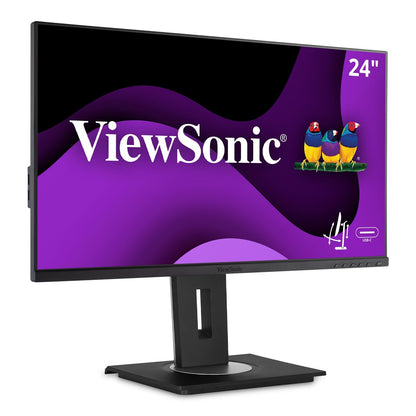 ViewSonic Docking Built-in Gigabit Ethernet and 40 Degree Tilt Ergonomics