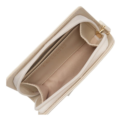 LC Lauren Conrad Ace of Hearts Book Coin Pouch With Floral Heart Design
