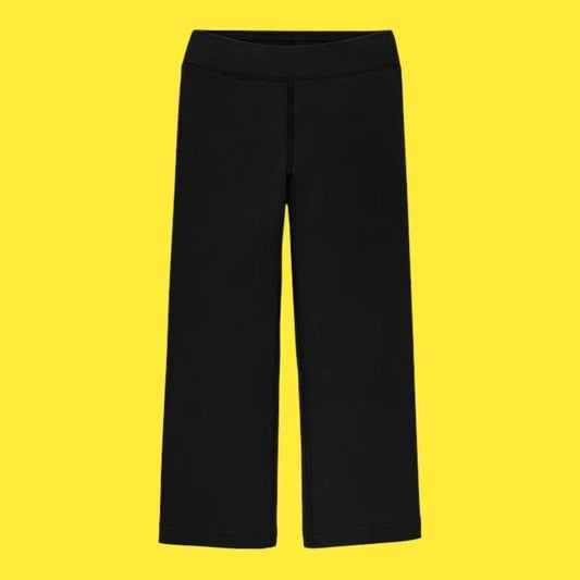 Primary Girl's Cozy Boot Cut Legging, Black, 5