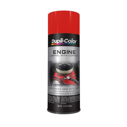 Dupli-Color Engine Enamel with Ceramic - 12 oz. Aerosol, (Case of 6)