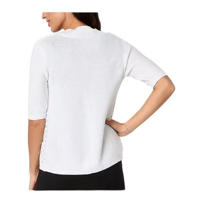 Perceptions New York Women's White Daytime Shrug NWT S, M, L, XL