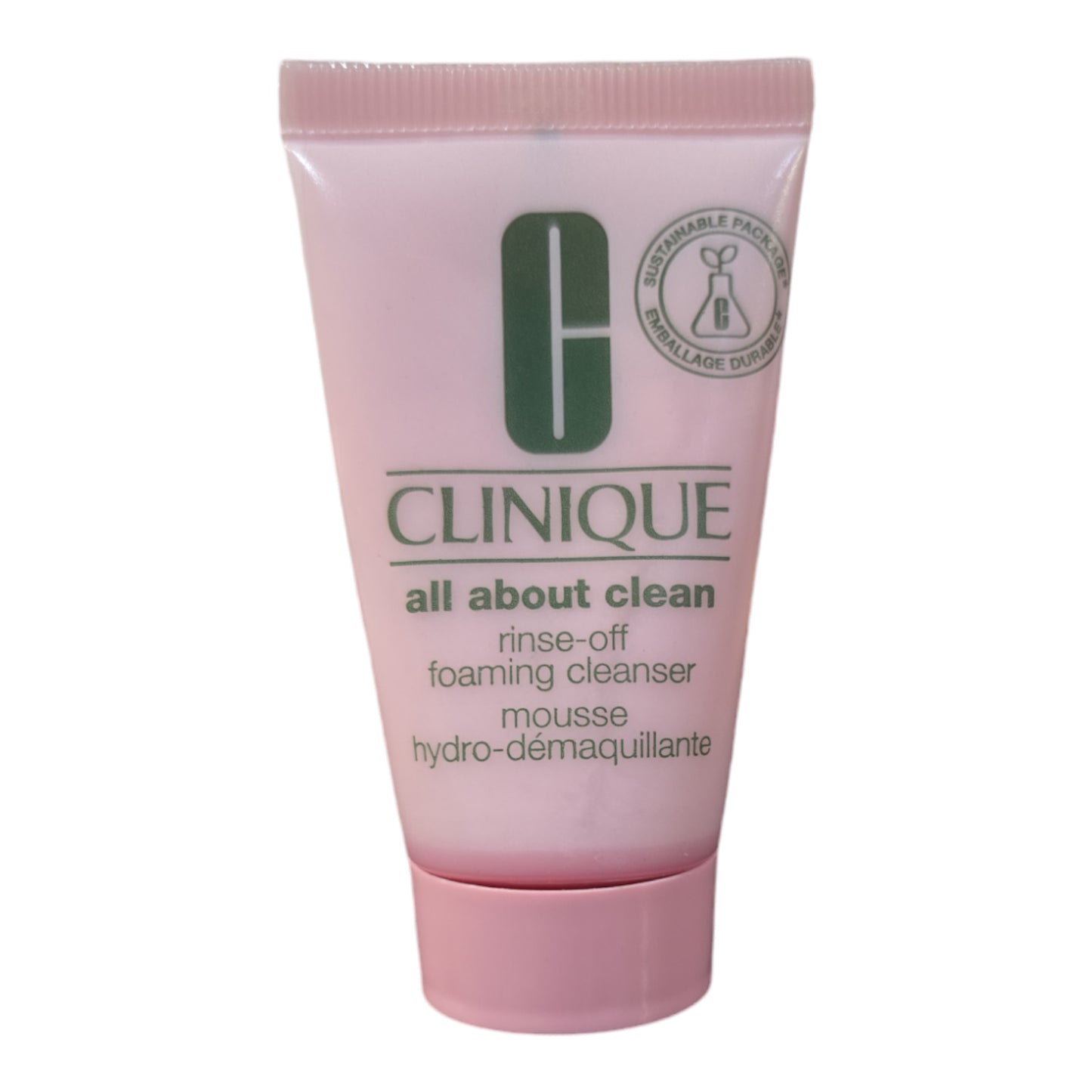 Clinique All About Clean Rinse Off Foaming Cleanser Mousse,  1 fl oz