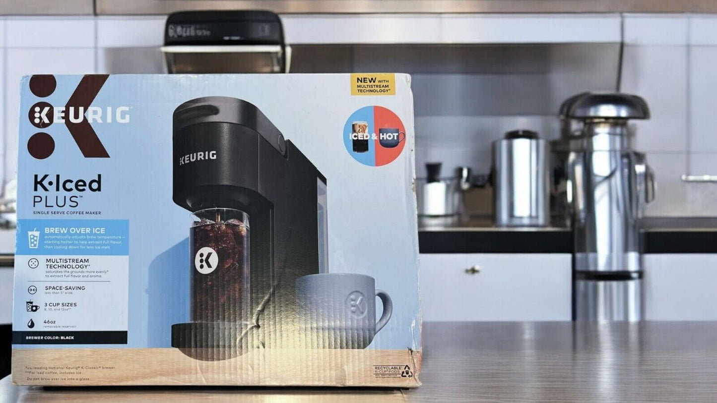 Keurig K-Iced Plus Single-Serve Coffee Maker Black EB3000555