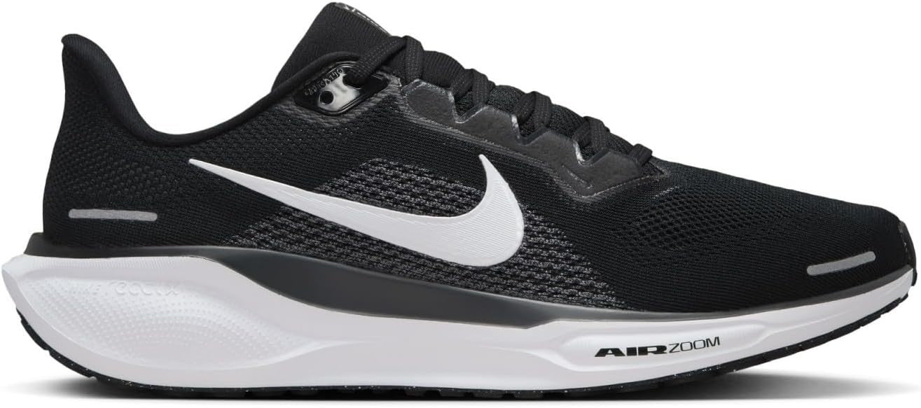Nike Pegasus 41 Men's Road Running Shoes (Black/Anthracite/White) Size 9