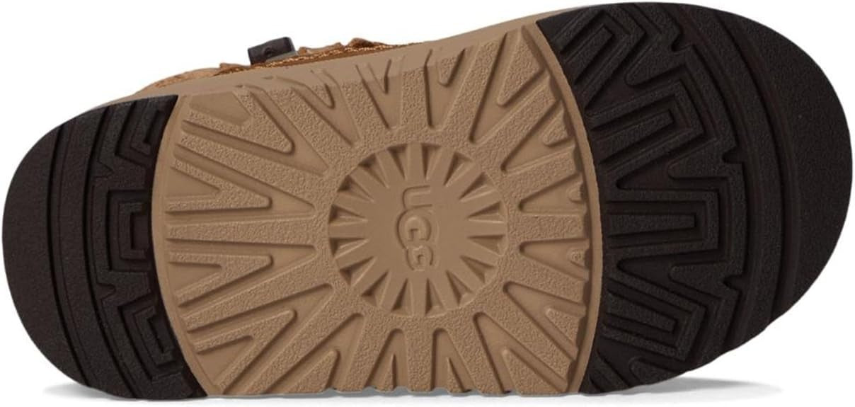 UGG Toddler Hamdi Sneaker, NEW, Size 10, Chestnut, 117119ST