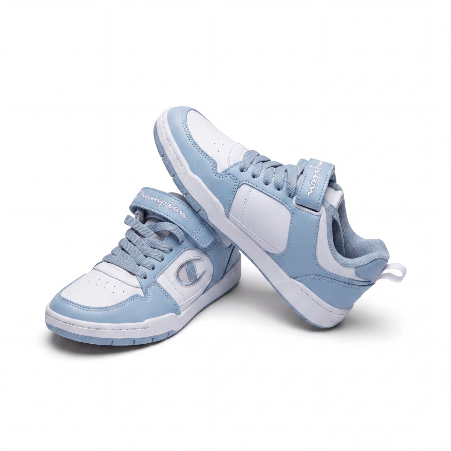 Champion Arena Power Lo V2  Kid's Sneaker Light Blue/White, size 11, 12, 1, 2,3