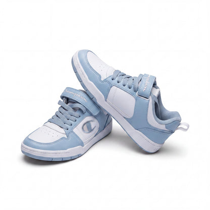 Champion Arena Power Lo V2  Kid's Sneaker Light Blue/White, size 11, 12, 1, 2,3