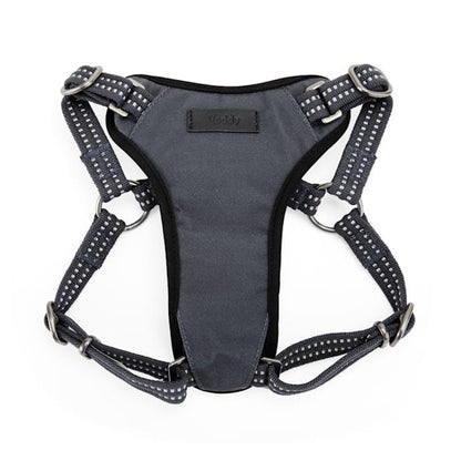 Reddy Step in Small Dog Harness, Grey, Medium