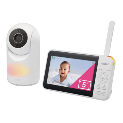 VTech VM5267 5" Digital Video Baby Monitor w Pan & Tilt Camera - 1000 Feet Range