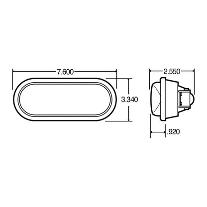 Center High Mount Stop Lamp 60213R