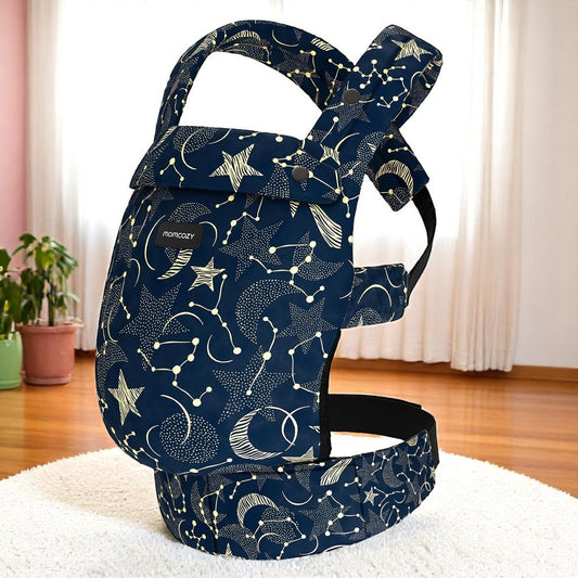 Momcozy Baby Carrier Ergonomic Cozy and Lightweight Carrier for 7-44lbs, Black