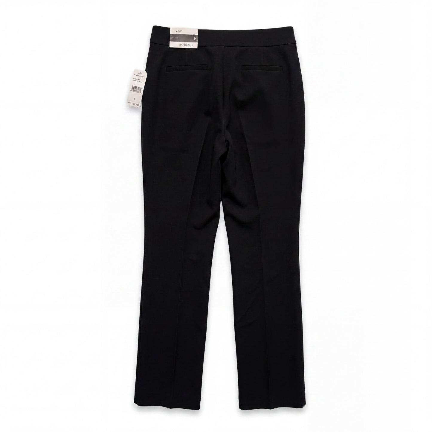 Rafaella Womens Black High Rise Bootcut Dress Pants RSBSG163