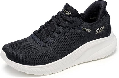 Skechers Women's Hands Free Slip-Ins: Bobs Sport Squad Chaos-Current Muse Sneake