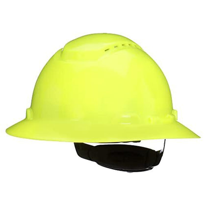 3M Hard Hat SecureFit H-800 Series Full Brim Style Safety Helmet with Uvicator