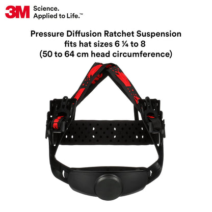 3M Hard Hat SecureFit H-700 Series Cap Style Safety Helmet with Uvicator Sensor