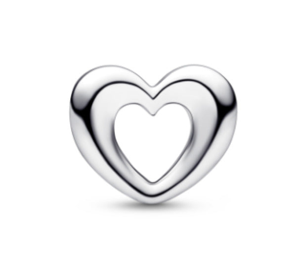 Authentic Pandora Radiant Open Heart Charm (792492C00)