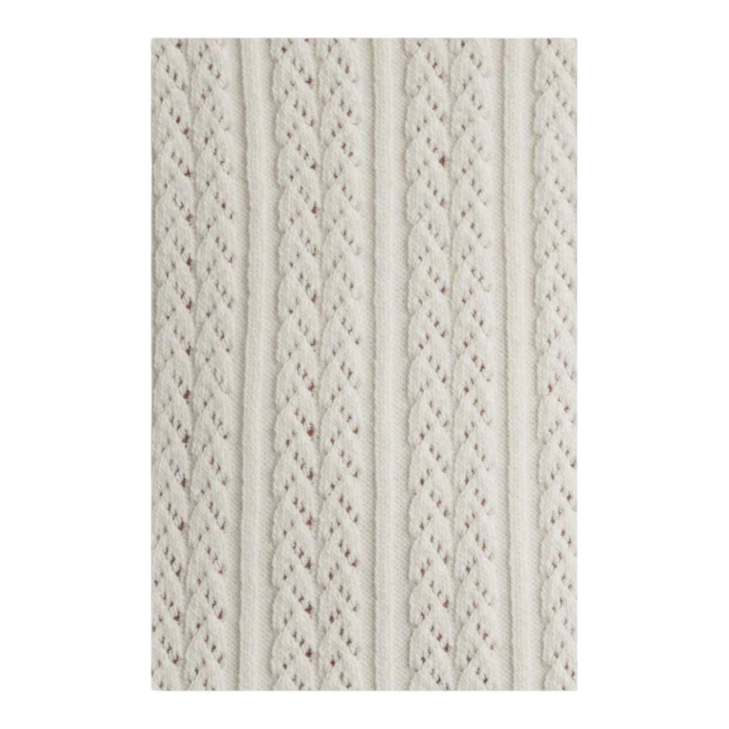 Mock Neck Short Sleeve Cotton Blend Sweater Anne Klein - Creamy White - XL