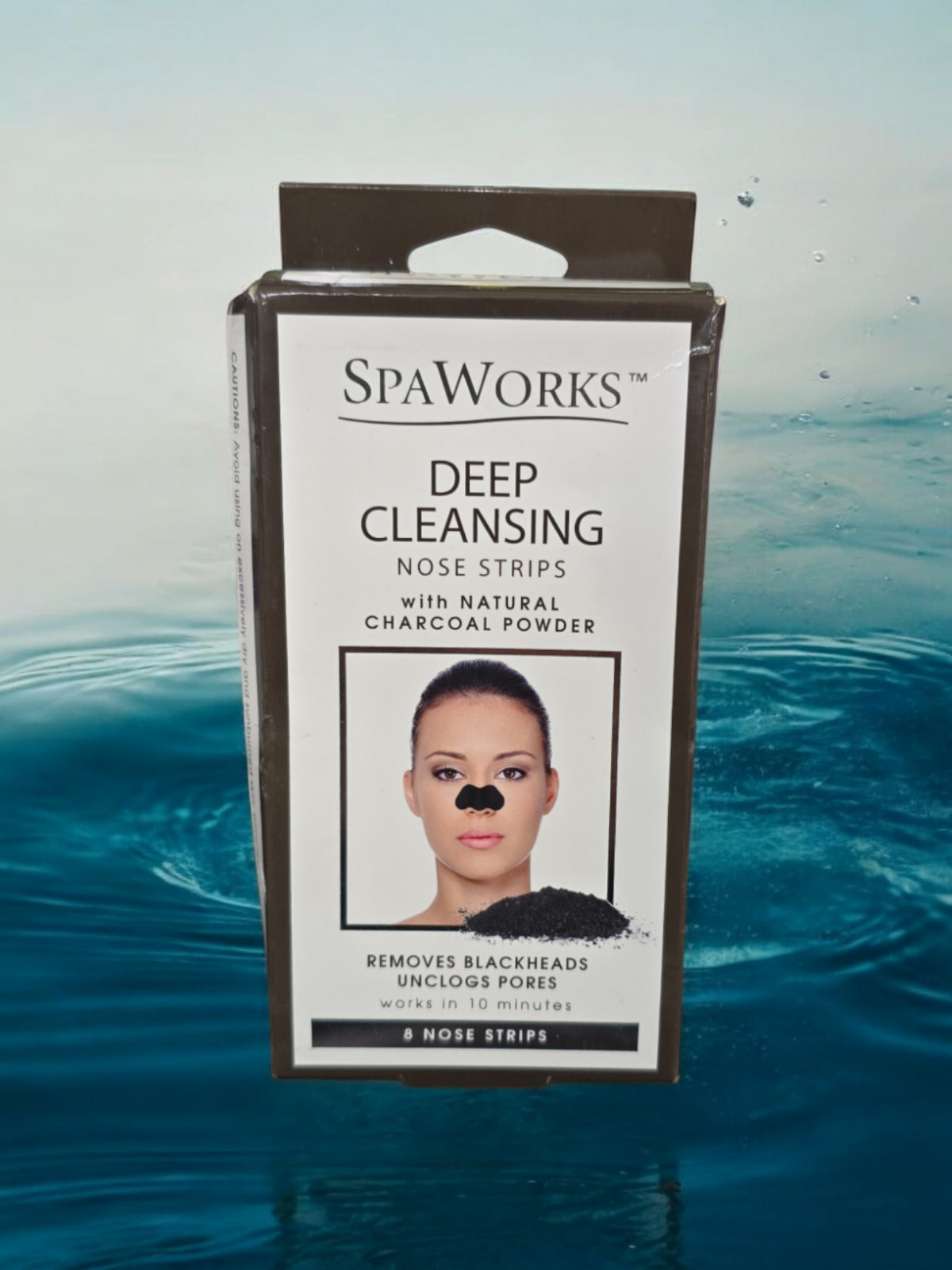 SpaWorksNatural Charcoal Deep Cleansing Nose Strips