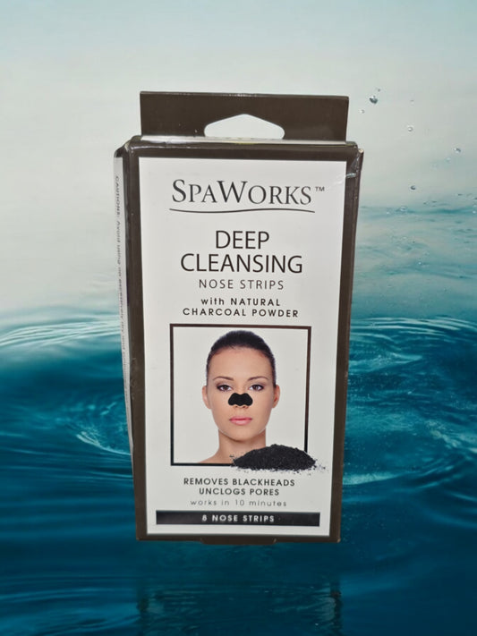 SpaWorksNatural Charcoal Deep Cleansing Nose Strips
