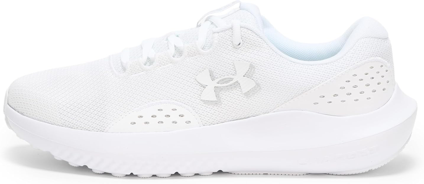 Under Armour Men's Charged Surge 4 Sneaker Size 10.5 White