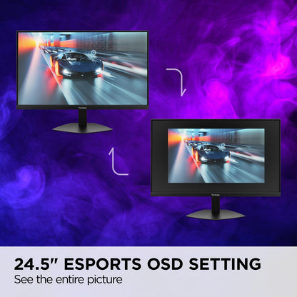 ViewSonic VX2730D-4K 27 Inch 4K Gaming Monitor, IPS with Switchable Refresh Rat