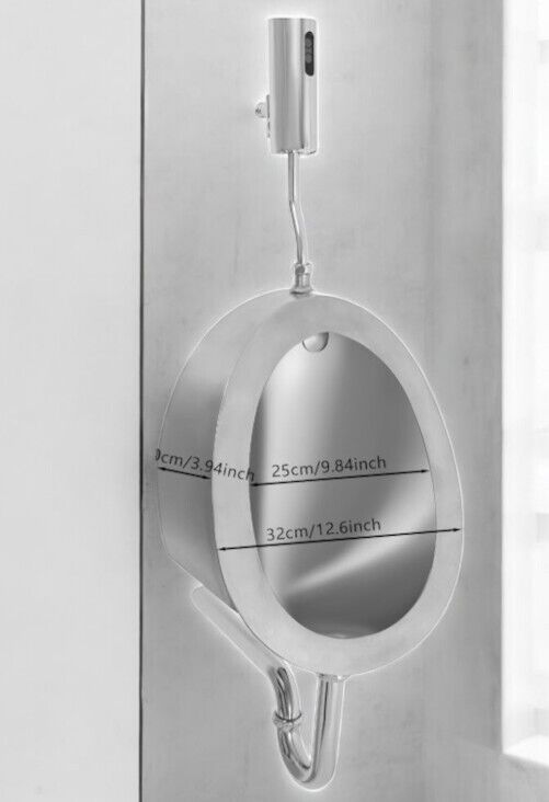 Stainless Steel Automatic Sensor Wall Mounted Urinal