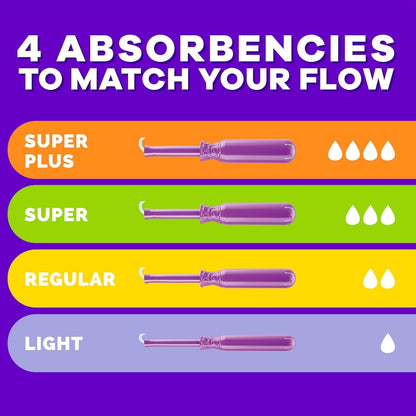 Tampax Radiant Assorted Plastic Tampons Unscented 28 Count