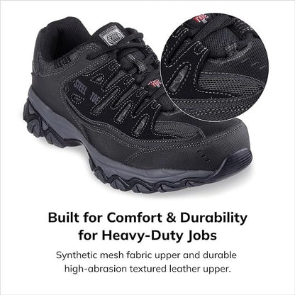 NEW Skechers Men's Cankton Steel Toe Electrical Hazard Construction Shoes - 11