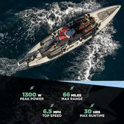 Newport NT300 Electric Outboard Motor - 3HP 1300W Brushless Direct Drive