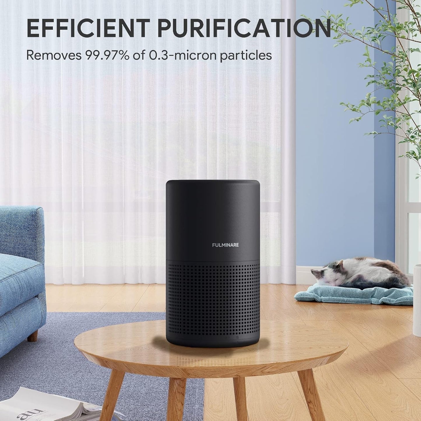 FULMINARE Air Purifier Black
